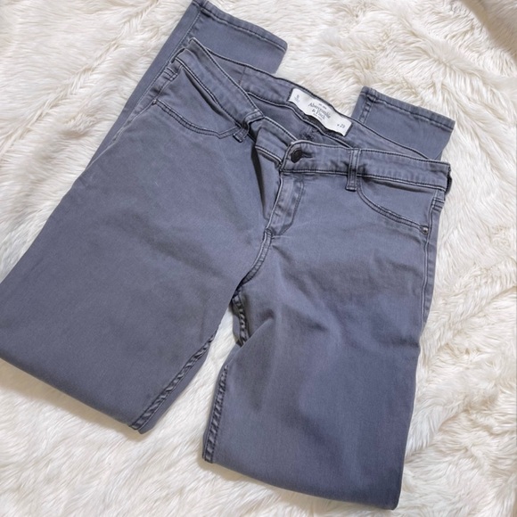 Abercrombie & Fitch jeans 8 29 grey pants - Picture 1 of 3